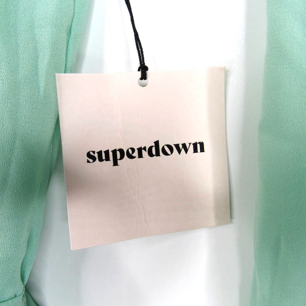 Superdown Danijela Mini Dress in Sage XXS - Picture 9 of 9